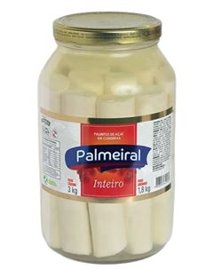 Palmito De Acai Palmeiral Inteiro Vidro 1,8kg